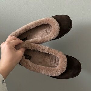 UGG Zora Ballet Flat Dusted Cocoa Size 6